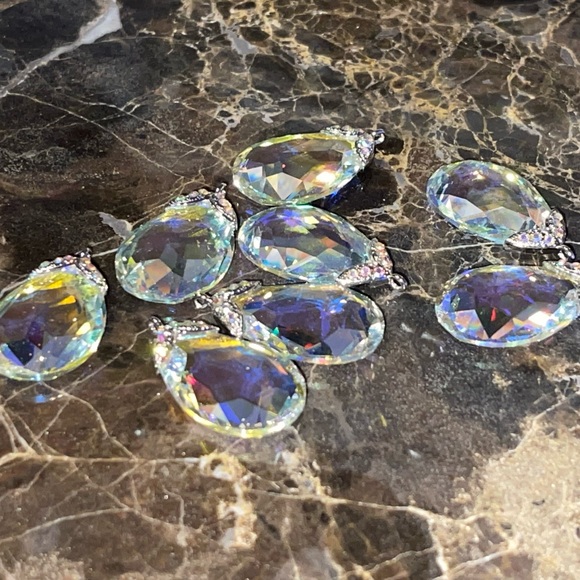 Vintage Swarovski Crystal Pendant - handmade - Picture 6 of 9